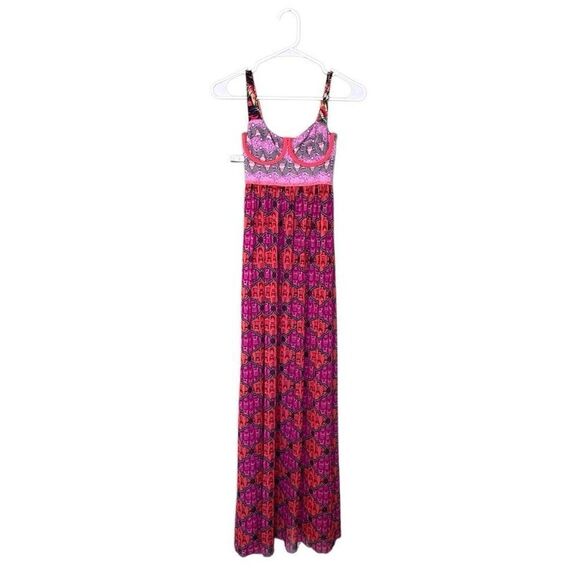 Maaji Long Dress in Shiver Me Timbers Womens Reversible‎ Swim Dress Size Small - Picture 4 of 12
